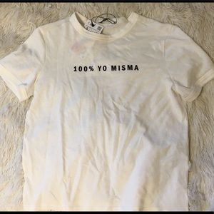 Zara white tee
